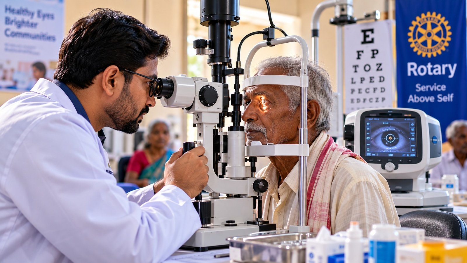 Community Health Checkup, Eye Screening & Free Medicine Camp